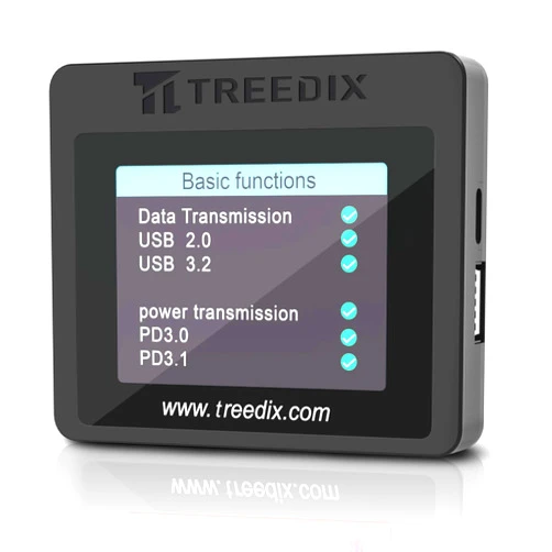 Treedix USB Cable Tester with 2.4