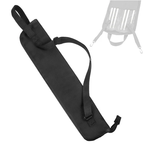 InnoHHustle Portable Drum Stick Bag Drumsticks Bag Hanging Drumstick Holder Bag, Lasting Drum Sticks Bag with Hooks Inside Drumstick Handbag with Handle for Drum Set Mallet and Percussion Sticks