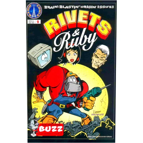 Radio Comix Rivets And Ruby #2 FN ; Radio Comix comic book