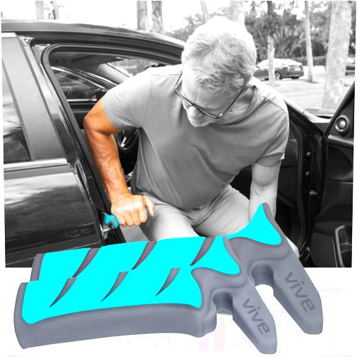 Vive Car Handle Assist for Elderly - Vehicle Support Handle - Standing Mobility Aid Tool for Elderly - Safety Door Handle Autocane (2 Pack)