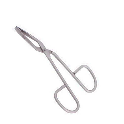 The Unique Edge Tweezers - Eyebrow Scissor Handle Tweezer - Straight Tip, German Stainless Steel, Hair Removal, Facial - By The Unique Edge