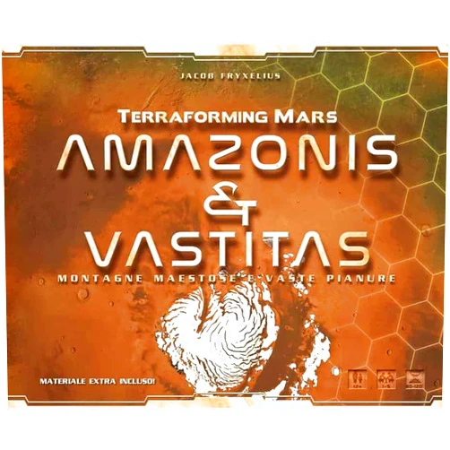 Stronghold Games - Terraforming Mars Amazonis & Vastitas - Strategy Board Game Expansion - for 1 to 5 Players and Ages 12+