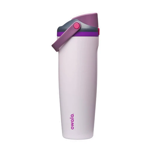 Owala FreeSip Sway Insulated Stainless Steel Water Bottle with Two-Way Spout, Built-In Straw and Bucket Handle, Made for Travel, School, and Sports, 30oz, BPA Free, Leak Proof, Dreamy Field