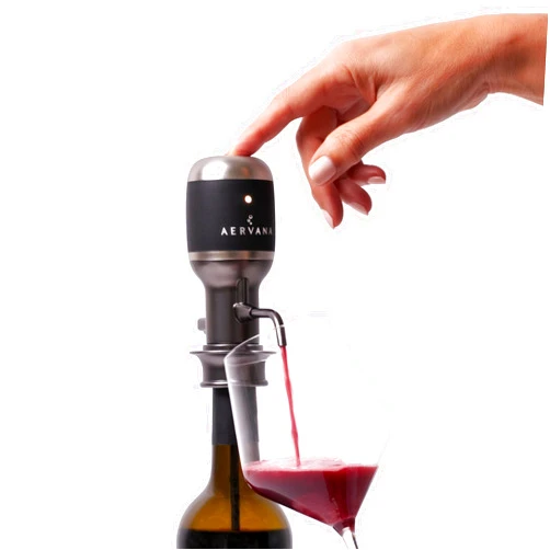 Aervana Select: Variable Electric Wine Aerator and Pourer/Dispenser - Air Decanter - Personal Wine Tap for Red and White Wine 750ml and 1.5l with Stand (New)