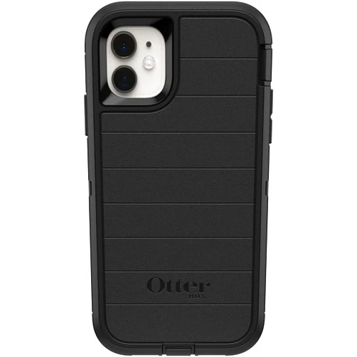 OtterBox Defender Series Screenless Edition Case for iPhone 11 (Only) - Case Only - Microbial Defense Protection - Non-Retail Packaging - Black