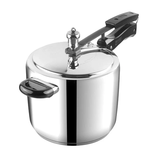 Vinod Pressure Cooker Stainless Steel – Inner Lid - 7 Liter – Sandwich Bottom – Indian Pressure Cooker – Induction Friendly Cooker – Best Used For Indian Cooking, Soups, and Rice Recipes, Quinoa