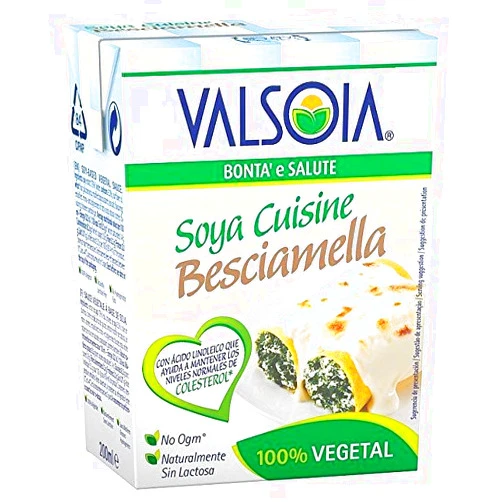 Valsoia Soya Bechamel Sauce - 200ml (6.76fl oz)