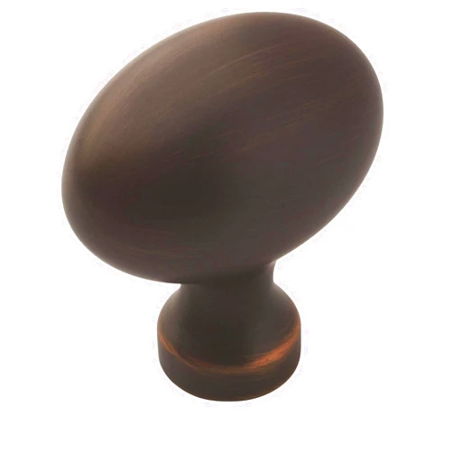 Amerock | Cabinet Knob | Oil Rubbed Bronze | 1-3/8 inch (35 mm) Length | Vaile | 1 Pack | Drawer Knob | Cabinet Hardware