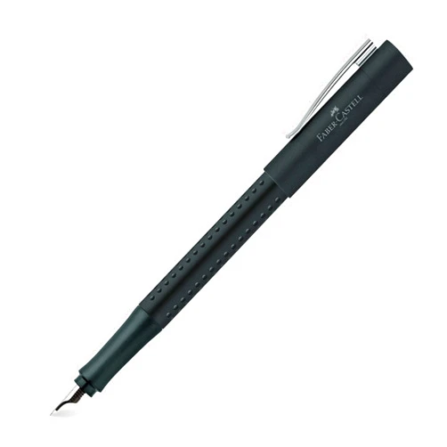 Faber-Castell 140901 Grip 2011 M Fountain Pen - Black
