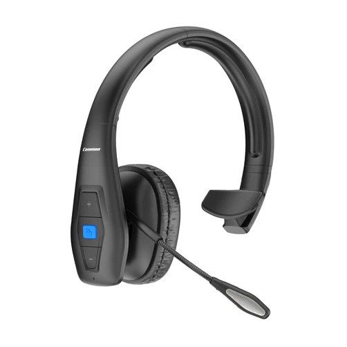 Conambo Trucker Bluetooth Headset V5.1, CVC8.0 Dual Microphone Noise Cancelling & 35Hrs HD Talktime Hands-Free Wireless Headset, Bluetooth Headphones with Mute Button for Cell Phones Business Home Driver