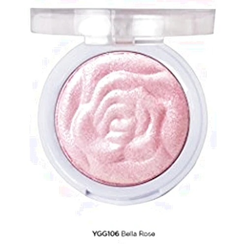 J.Cat Beauty You Glow Girl Baked Highlighter YGG106 Bella Rose, 2.4 ounces