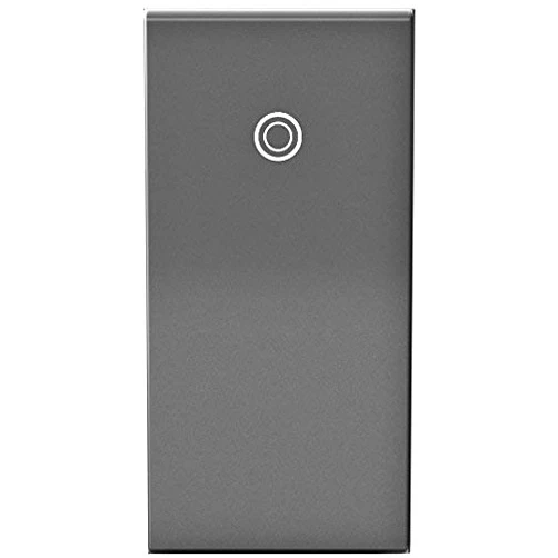 Adorne Legrand adorne 15A 1 or 3-Way Half-Size Paddle Switch (Magnesium Finish), ASPD1531M4