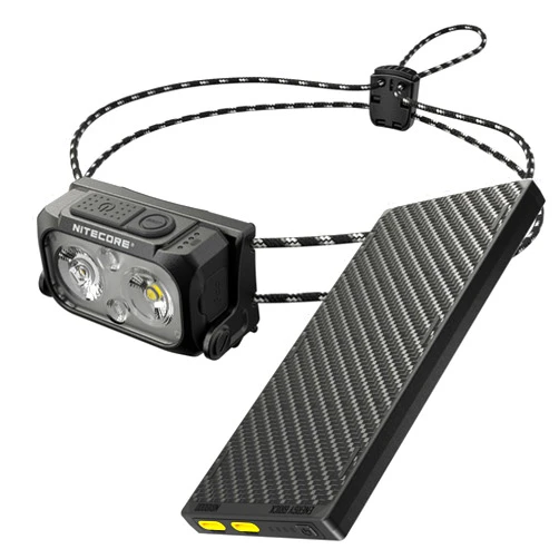 Nitecore NU25 UL 400 Lumens Ultralight USB-C Rechargeable Headlamp with NB10000 Gen 3 10000mAh Ultralight Power Bank