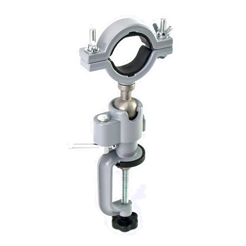 QWORK Bench Clamp Vise, 360 Degree Universal Electric Drill Stand Grinder Holder Bracket for Jewelry Making, Table Electric Drill Household