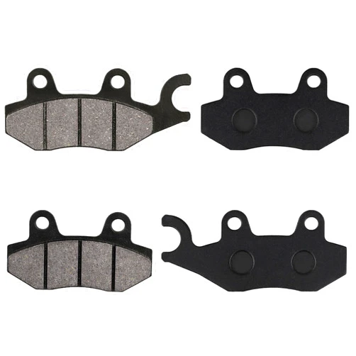 LOCOPOW Front Rear Brake Pads for Kawasaki Ninja 250R 300 400 EX250 EX300 EX400 2008-2023 W175 2018-2019 Z250SL 2014-2018 Z400 KLR650 Eliminator 125 W800