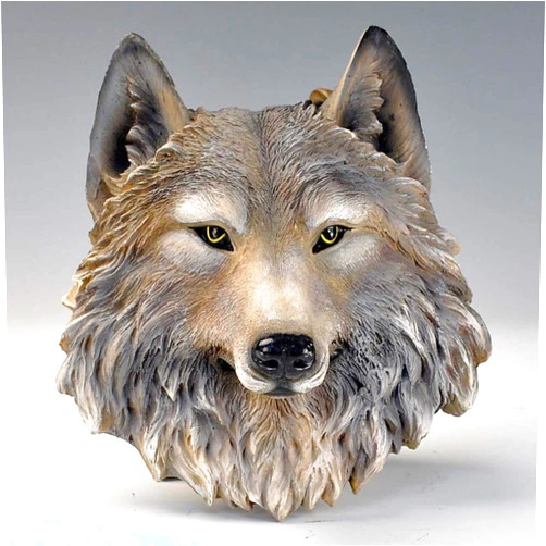 CIRCIR Wall Bar Langtou Living Animal Home Decorative Wall Hangings Resin Jewelry Ornaments 20 10 22.5cm