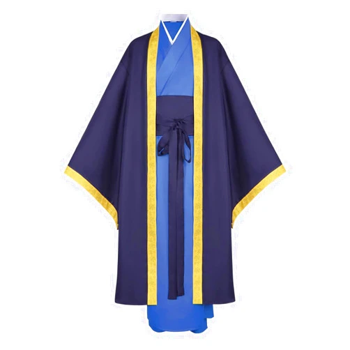 IWachosan Cosplay Costume Set for Halloween, Hanfu Kimono Robe Outfits for Adults, Anime Inspired