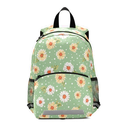 ALAZA Daisy Flowers Toddler Backpack for Boys Girls Preschool Bag