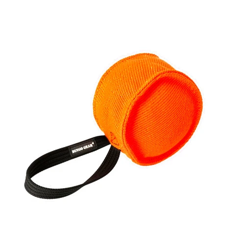 DINGO GEAR WWW.DINGOGEAR.COM 1977 Dingo Gear Dog Bite Tug Drum for Fun Fetch K-9 Training IGP Orange S00094