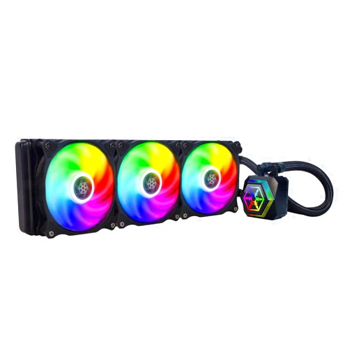 SilverStone Technology Permafrost PF360-ARGB V2 360mm All-in-One Liquid Cooler, SST-PF360-ARGB-V2 Black