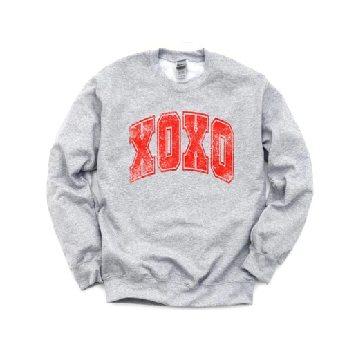 The Original, The REmix, and The ENcore Valentine XOXO Sweatshirt, Matching Outfit, Family Clothing, Best Friend Shirts