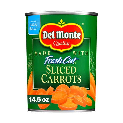 Del Monte Fresh Cut Sliced Carrots 14.5 oz. Can, Canned Vegetables