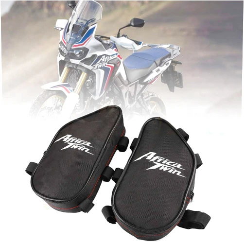 AWECOT For Honda Africa Twin CRF1000L Adventure 2019 2020 2021 Motorcycle Frame Bumper Crash Bars Bag Repair Tool Placement Bag Side bag