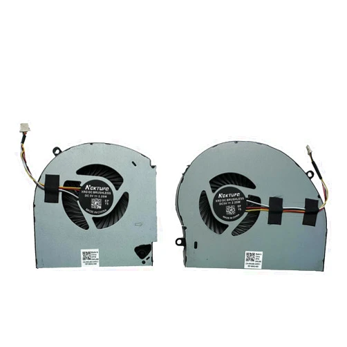 Siakoocty Replacement New CPU and GPU Cooling Fan for Dell Alienware 17 R4 R5 Series MG75090V1-C060-S9A MG75090V1-C070-S9A P31E ALW17C 0K2PKV 04RFW1 DC5V 0.4A Fan