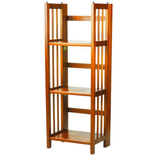 Casual Home 3-Shelf Folding Bookcase 14