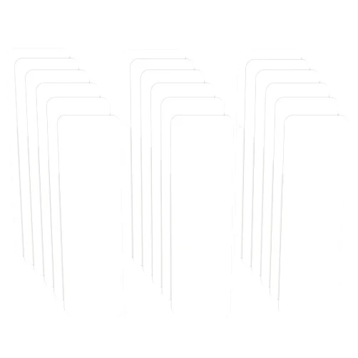 Outus Sticky Index Tabs Page Marker White Sticky Tabs Pop up Page Flags Writable and Clear Book Tabs for Page Marker 1.6 x 0.5 Inch (1280 Pieces)