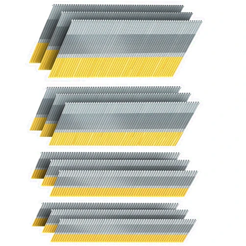 SITLDY 15 Gauge DA Angled Finish Nails, 34-Degree, 2000-Pack (2-1/2