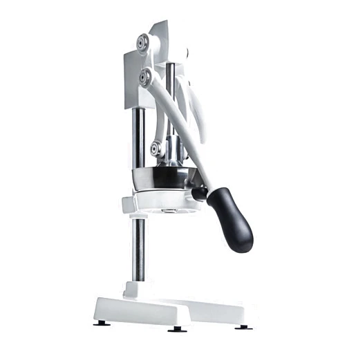 SANA Commercial Citrus Press Heavy-Duty Manual Press Juicer For All Types of Citrus, Max Extraction | Orange, Lemon, Lime, and Pomegranate Squeezer | 15 Year Warranty | White