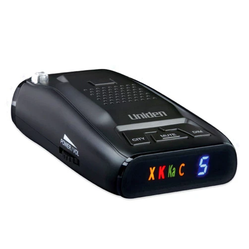 Uniden DFR3 Long Range Laser/Radar Detector with 360 Degree Protection, 3 Modes, Highway/City/City 1 Modes, Easy to Read ICON Display with Numeric Signal Strength Counter