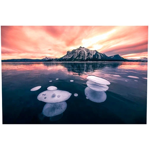 ArtDirect bubble lake 14x9 UnFramed Art Print Poster Ready for Framing by Sun, Yimei