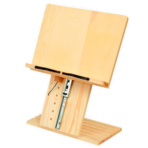 Time4Relax Book Stand for Reading - Foldable Lightweight Cookbook Stand with 7 Adjustable Height and 5 Adjustable Tilt - Book Holders for Reading Hands Free - Cookbook Holder for Kitchen, Textbook, Tablet