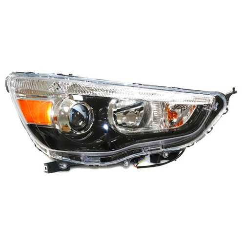 LYNICESHOP Front Headlight, Clear Headlight for Mitsubishi Outlander Sport 2011-2019 Halogen Headlights, Assembly Replacement Factory Headlamp (Passenger Side)