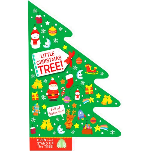 By Patricia Regan (Illustrator) Little Christmas Tree: Open and Stand Up the Tree!
