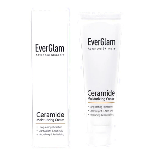 EverGlam K Beauty Intensive Ceramide Face Moisturizer - Lightweight Non-Greasy & Long-Lasting + Rejuvenating & Anti-Wrinkle Formula | Korean Skincare By EverGlam