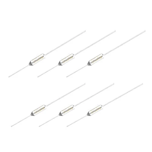 MECCANIXITY 6Pcs Metal Temperature Thermal Fuse RY152 152 °C 305.6 °F 15A 250V Cutoff Thermal Fuse for Motor Transformer Electric Industrial Home Appliance