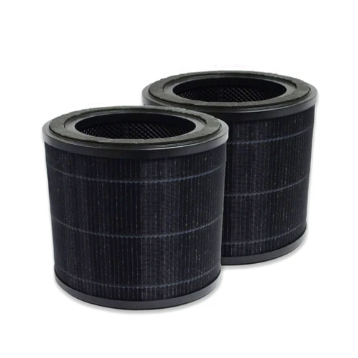 PUREBURG Replacement True HEPA Filters Compatible with AirExpect & AirExtend Air Purifiers JL-AP-TB01,H13 3-Stage Filtration Activated carbon Air Clean Voc Dust Odor Smoke PM2.5, 2-Pack