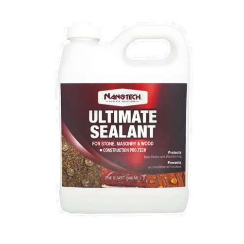 Nanotech Surface Solutions Ultimate Sealant - Water Repellent Invisible Penetrative Coating for Concrete, Masonry, Clay, Limestone, Sandstone, Cantera, SiO2 Water Based Fast Curing (32 Oz.)