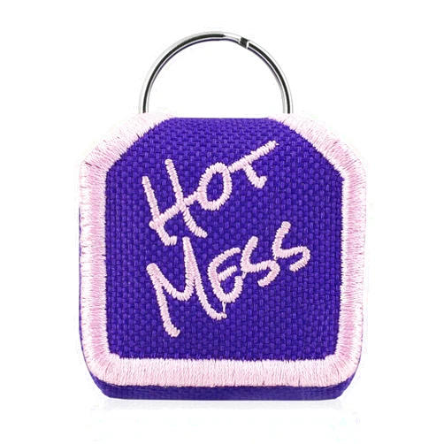 Dog Life Outfitters The Tag Bag - Dog Tag Silencer - Hot Mess…