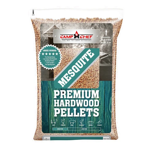 Camp Chef Southwest Mesquite BBQ Pellets, Hardwood Pellets for Grill, Smoke, Bake, Roast, Braise and BBQ, 20 lb. Bag