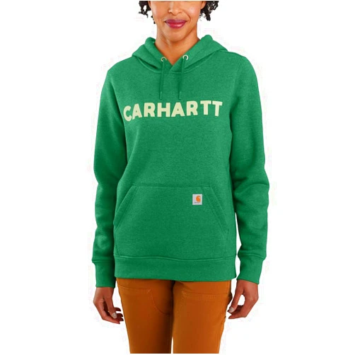 Carhartt Women's 105194 Women's Relaxed Fit Midweight Logo Graphic Sweatshirt