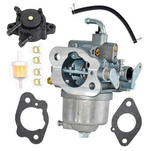 Cylinman 15003-7036 Carburetor Fit for Kawasaki FH451V FH451V-AS09 FH451V-AS11 FH451V-AS13 FH451V-AS19 FH451V-BS04 FH451V-BS11 4 Stroke Engine With Fuel Pump