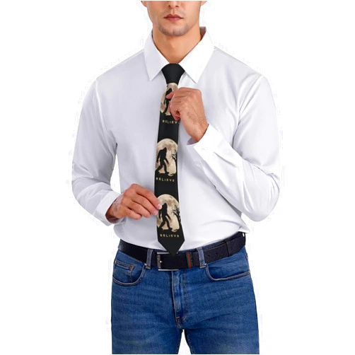 PRUWOQA Colorful Tie Dye Classic Men's Silk Tie Novelty Necktie for Formal Occasion Business Wedding Party Gift Neck Tie