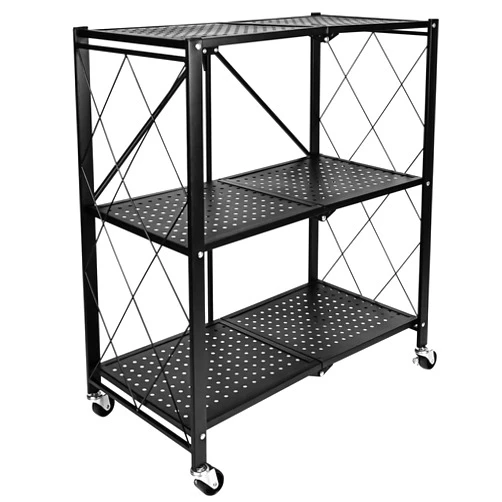HealSmart 3-Tier Foldable Metal Rack, 27.95