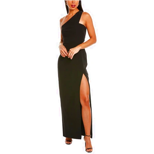 Aidan Mattox Aidan Womens Cut-Out One Shoulder Formal Dress