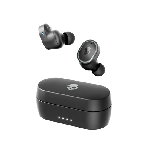 Skullcandy Sesh ANC In-Ear Noise cancelling Wireless Earbuds, 32 Hr Battery, Microphone, Works with iPhone Android and Bluetooth Devices - Black