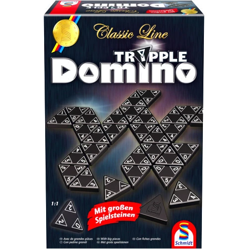 Schmidt Triple-Domino Board Game